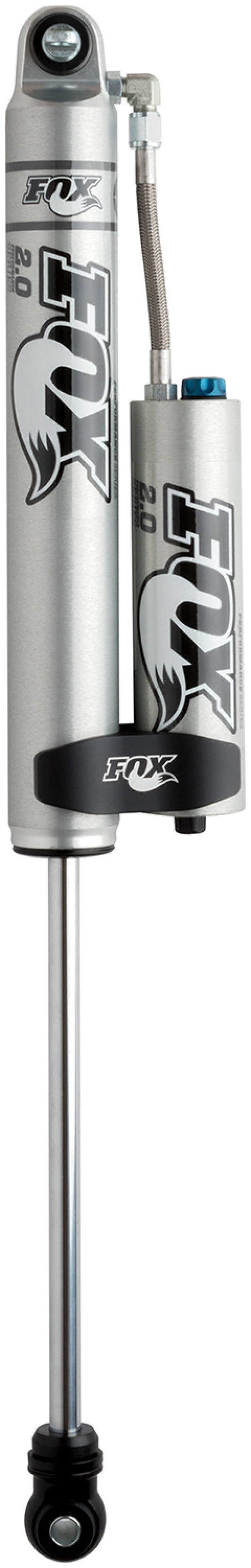 Fox 07+ Jeep JK 2.0 Factory Series 10.1インチ（約257mm） スムースボディ R/R リアショック w/CDアジャスター / 2.5-4インチ（約63.5-約102mm）リフト