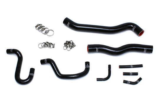 HPS シリコン ホース キット - ラジエーターおよびヒーター ホース 57-1518-BLK
