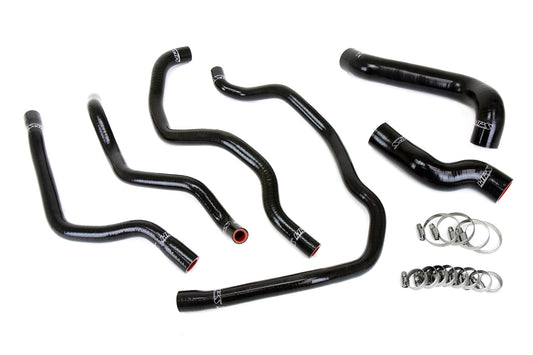 HPS シリコン ホース キット - ラジエーターおよびヒーター ホース 57-2076-BLK