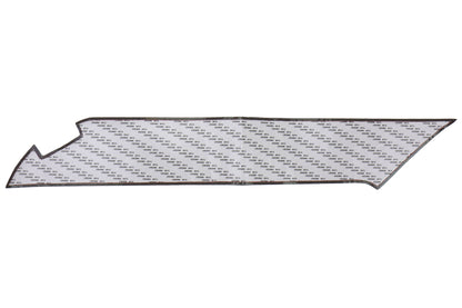 OLM カーボンルック キックガードプロテクターセット 赤ステッチ入り - 2013-2021 Scion FR-S / スバル BRZ / Toyota 86用