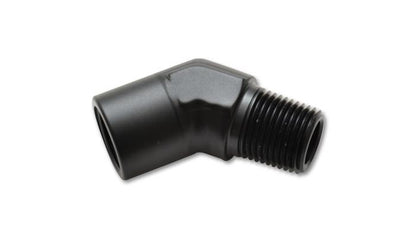 Vibrant 1/2NPT メス→オス 45度 パイプアダプターフィッティング