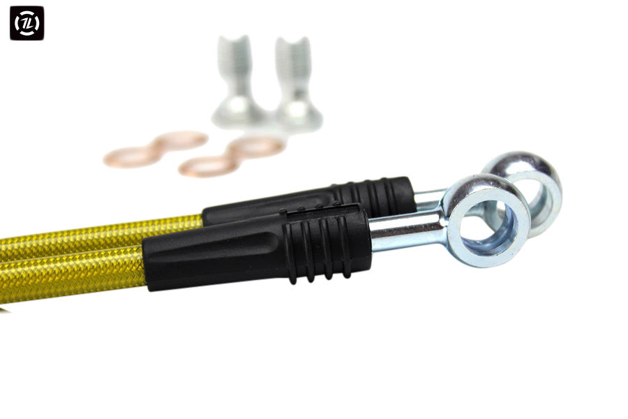 ISR Performance - ステンレススチール リア ブレーキ ライン - 日産 240sx 89-98 (IS-NIS-1225REARS)