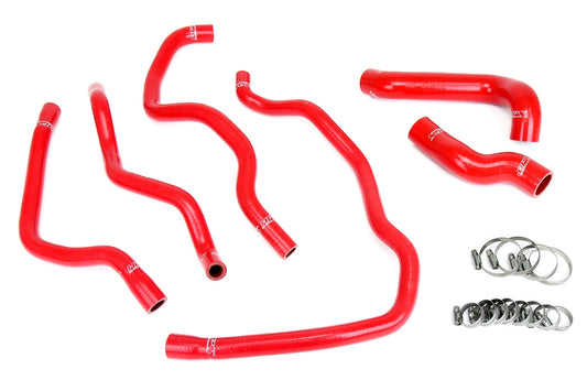 HPS シリコン ホース キット - ラジエーターおよびヒーター ホース 57-2076-RED