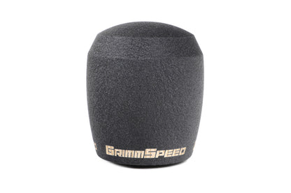 GrimmSpeed スタビーシフトノブ ステンレス ブラック M12×1.25 | 汎用