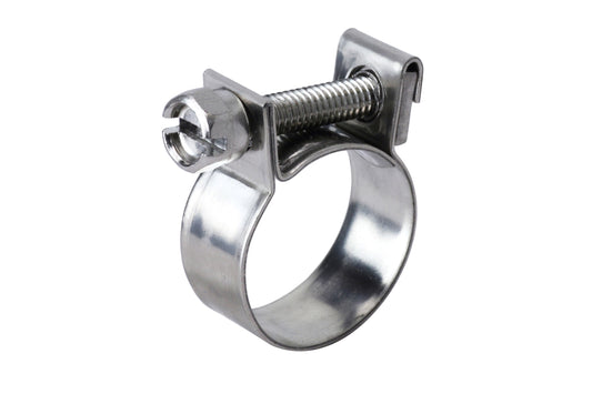HPS ステンレス 燃料ホース クランプ 10個パック 5/8インチ - 45/64インチ (16mm - 18mm)