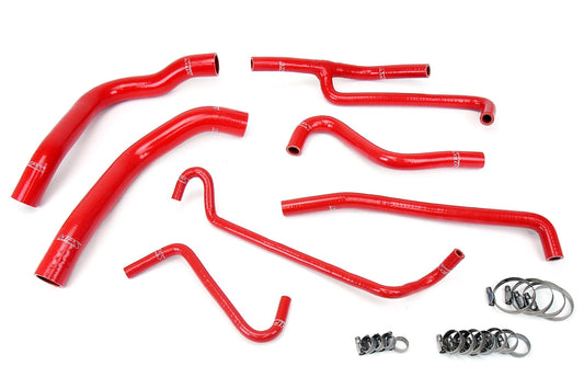 HPS シリコン ホース キット - ラジエーターおよびヒーター ホース 57-1330-RED