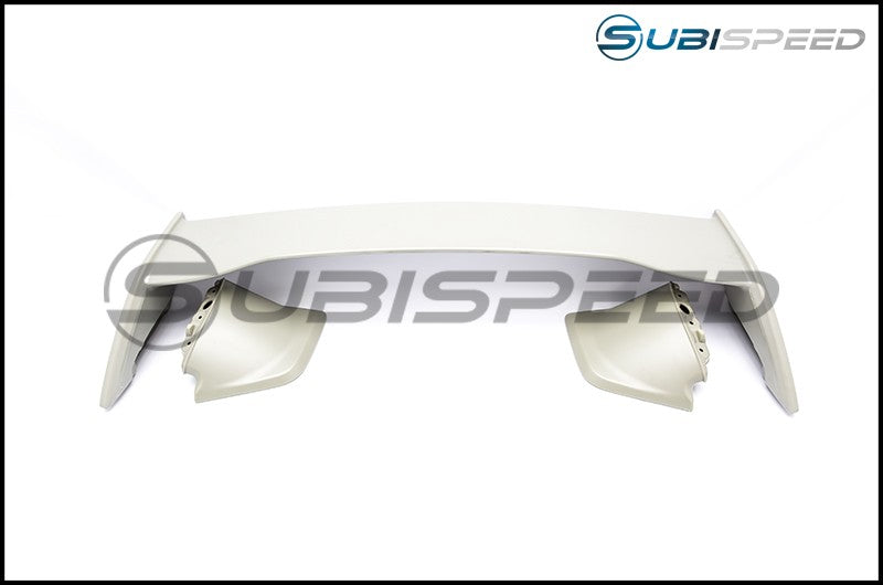 OLM STIスタイル ペイントマッチドスポイラー - 2015年以降 WRX/STI クリスタルホワイトパール (K1X)