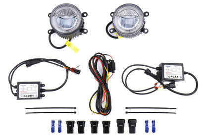 OLM LED / ハローデイライト内蔵フォグライトハウジング - 2015以降WRX / 2015以降STI / 2013以降FT86 / 2014以降フォレスター用