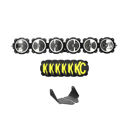 KC HiLiTES 2020年以降 Polaris RZR Turbo R/Pro XP 39インチ Pro6 Gravity LED 6ライト 120w コンボビーム