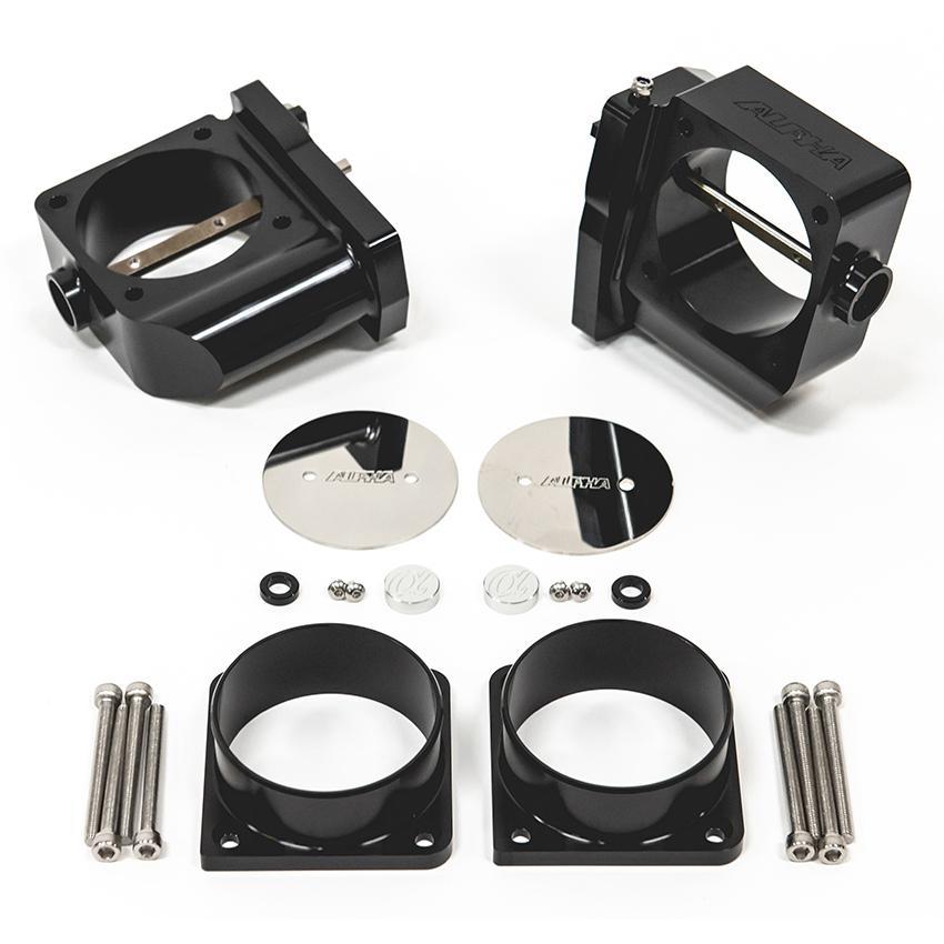 AMS Performance アルファビッグボア CNC削り出しスロットルボディ | 2009-2024年 日産 R35 GT-R (ALP.07.08.0006-X)
