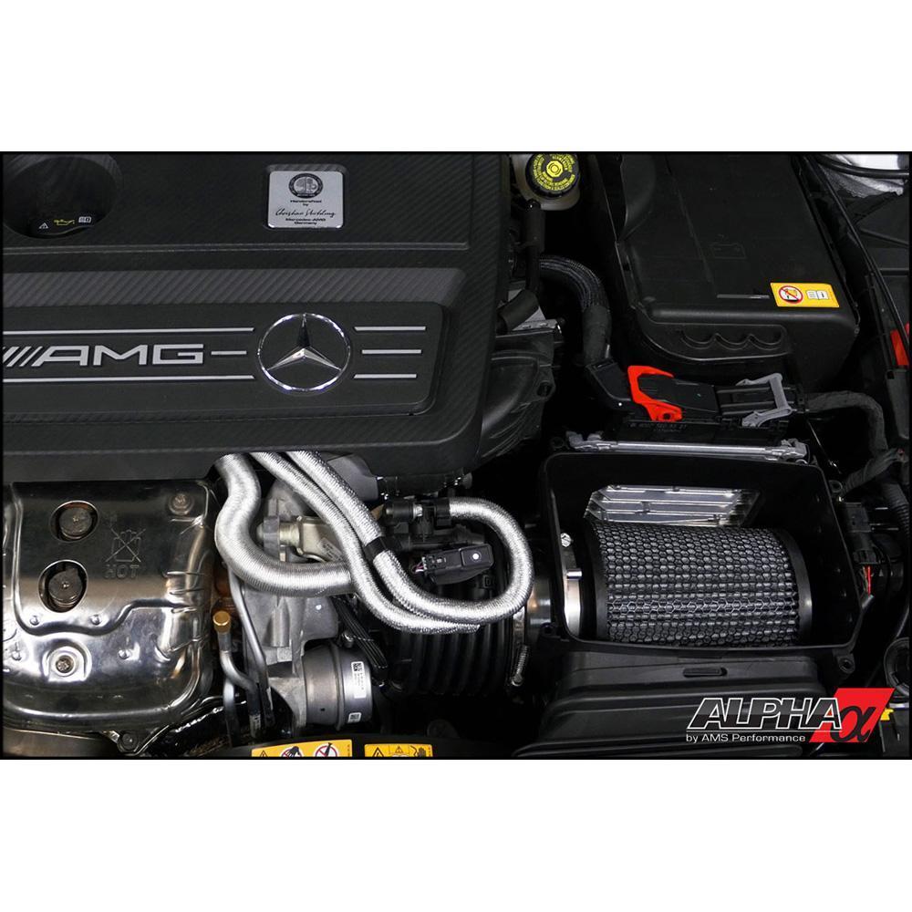 AMS Performance Mercedes-Benz AMG M133 2.0L パフォーマンスエアフィルター＆CNCアルミアダプター | ALP.19.08.0001-1