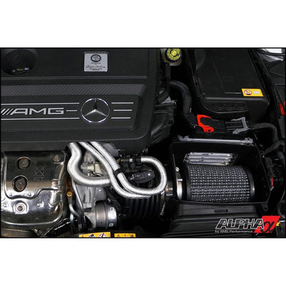 AMS Performance Mercedes-Benz AMG M133 2.0L パフォーマンスエアフィルター＆CNCアルミアダプター | ALP.19.08.0001-1