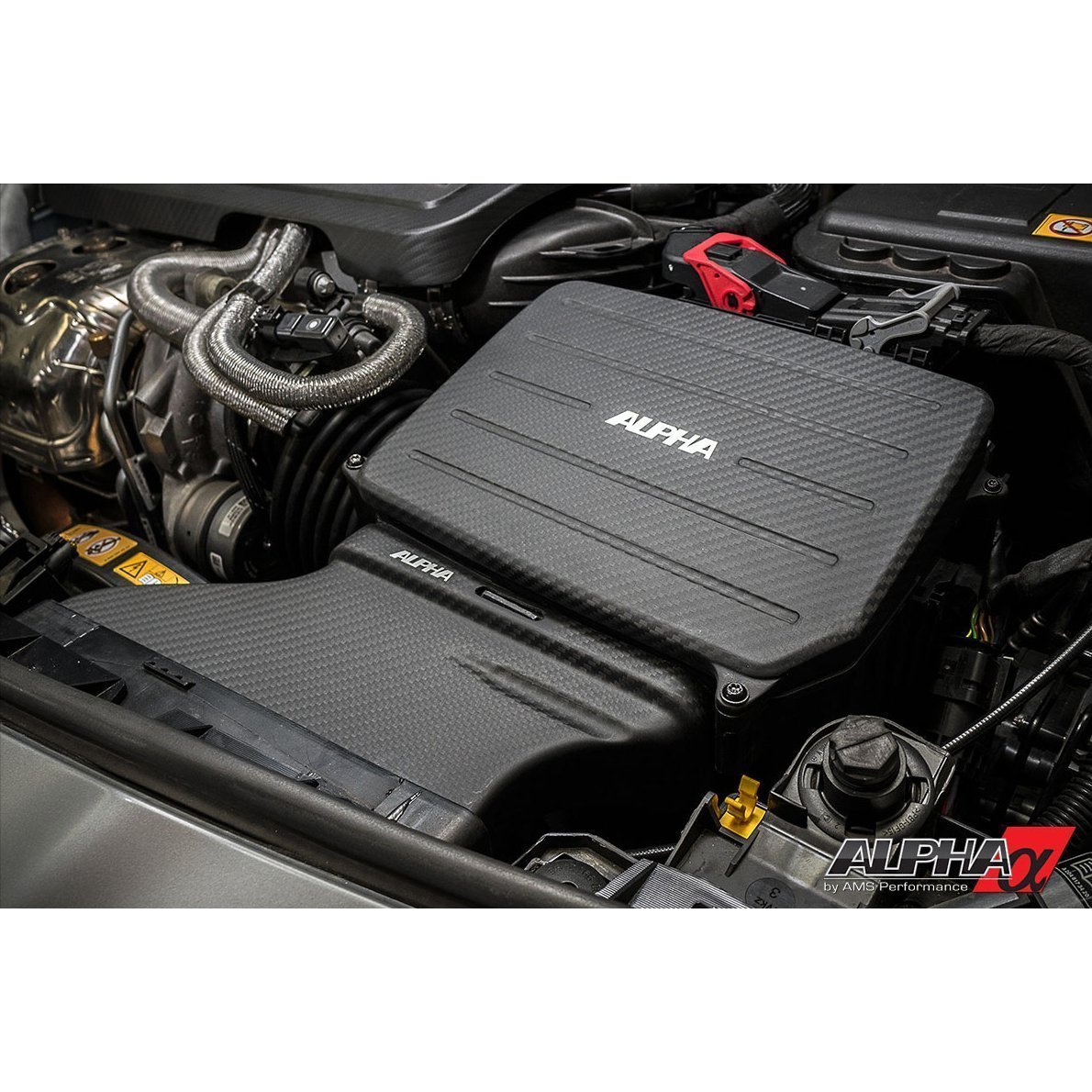 AMS Performance メルセデスベンツ AMG M133 カーボンファイバーパフォーマンスインテークシステム | (ALP.19.08.0004-1)