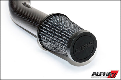 AMS Performance Alpha カーボンファイバー コールドエアインテーク | 2009-2021 日産 R35 GT-R (ALP.07.08-0008-1)