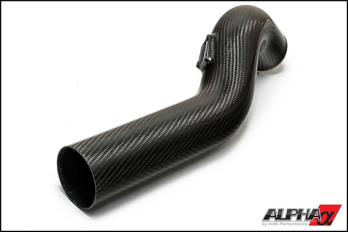 AMS Performance Alpha カーボンファイバー コールドエアインテーク | 2009-2021 日産 R35 GT-R (ALP.07.08-0008-1)