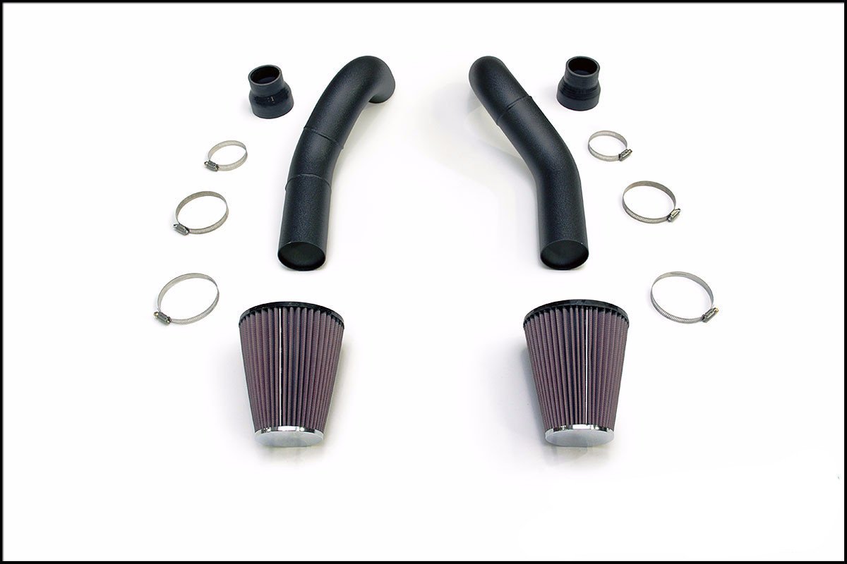 AMS Performance Alpha インダクションキット TiAL ブローオフバルブ対応（ブラック）| 2009-2015年式 日産 R35 GT-R (ALP.07.09.0003)