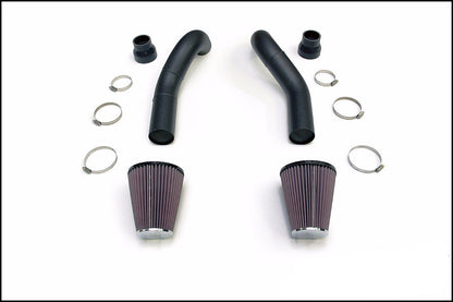 AMS Performance Alpha インダクションキット TiAL ブローオフバルブ対応（ブラック）| 2009-2015年式 日産 R35 GT-R (ALP.07.09.0003)