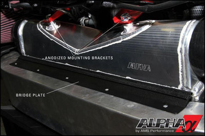 AMS Performance Alpha フロントマウントインタークーラー | 2009-2015 日産 R35 GT-R (ALP.07.09.0008)