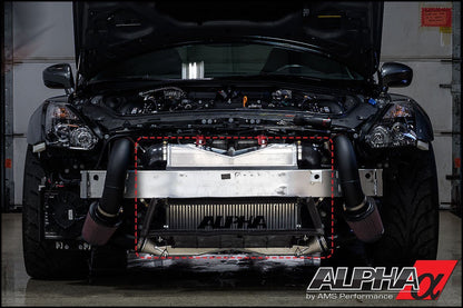 AMS Performance Alpha フロントマウントインタークーラー | 2009-2015 日産 R35 GT-R (ALP.07.09.0008)
