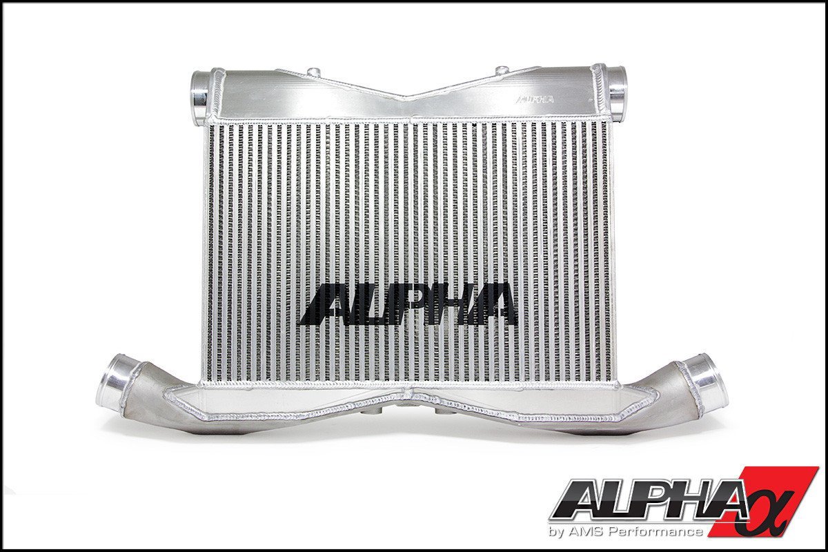 AMS Performance Alpha フロントマウントインタークーラー | 2009-2015 日産 R35 GT-R (ALP.07.09.0008)