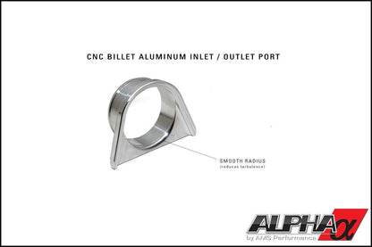AMS Performance Alpha フロントマウントインタークーラー | 2009-2015 日産 R35 GT-R (ALP.07.09.0008)