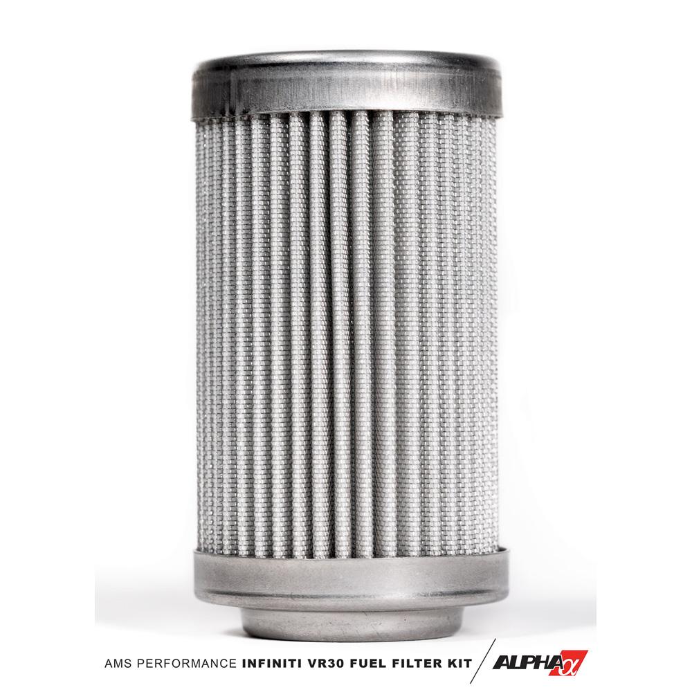 AMS Performance Red Alpha 燃料フィルターキット | 2016-2024 Infiniti Q50/Q60 VR30DETT対応 (ALP.28.07.0008-1/ALP.28.07.0009-1)