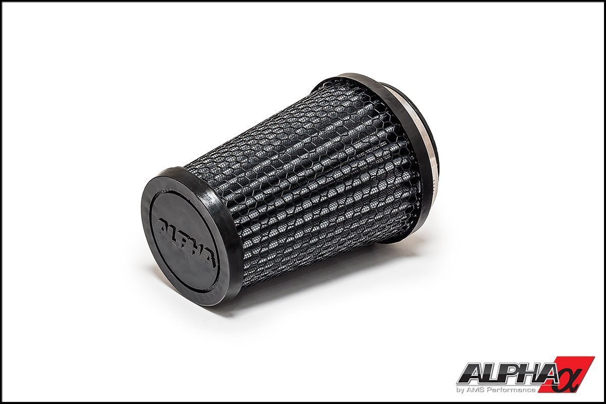 AMS Performance Alpha カーボンファイバー コールドエアインテーク | 2009-2021 日産 R35 GT-R (ALP.07.08-0008-1)