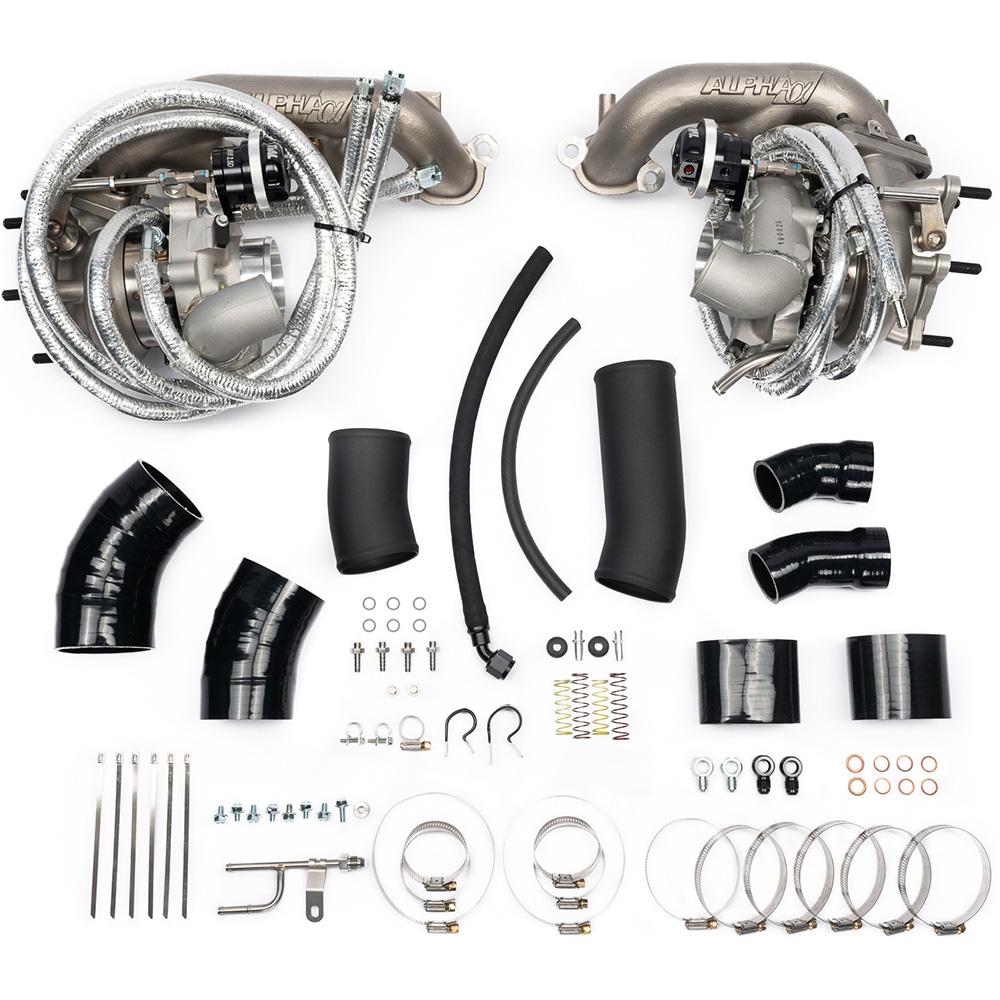 AMS Performance Omega 11 ターボキット | 2009-2021年式 日産GT-R (ALP.07.14.0201-1/2)