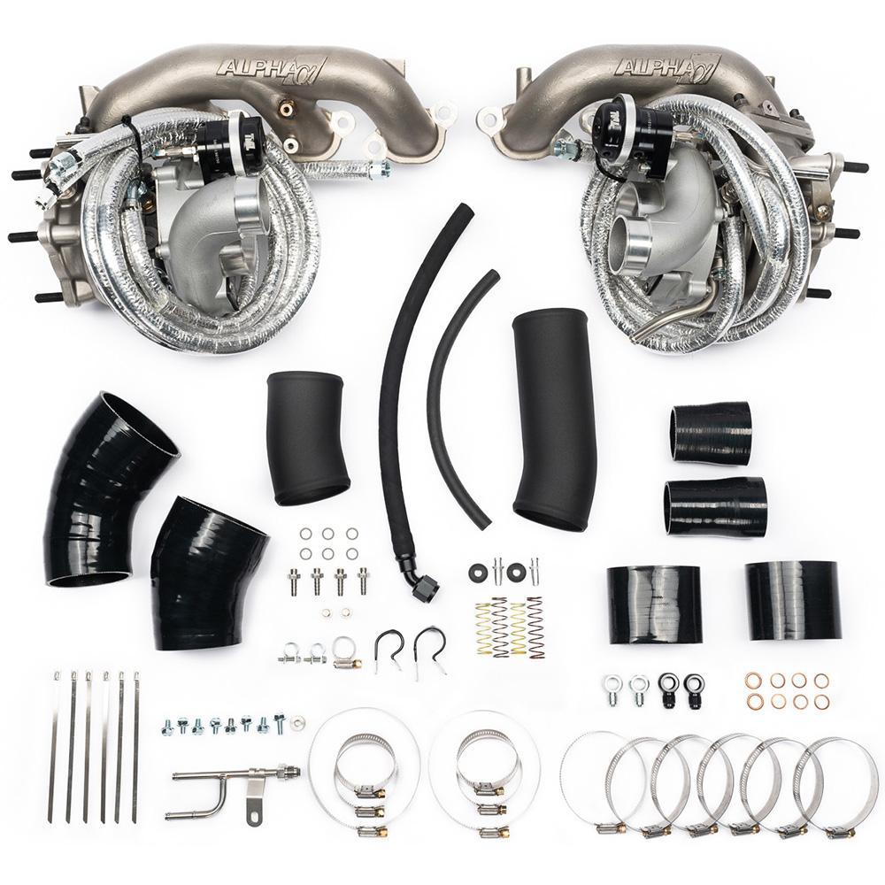 AMS Performance Omega 14 ターボキット | 2009-2021 Nissan GTR (ALP.07.14.0203-1/2)