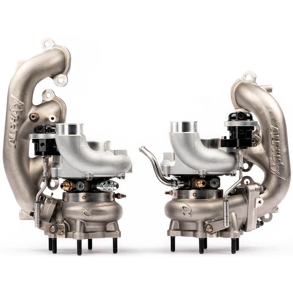 AMS Performance Omega 14 ターボキット | 2009-2021 Nissan GTR (ALP.07.14.0203-1/2)