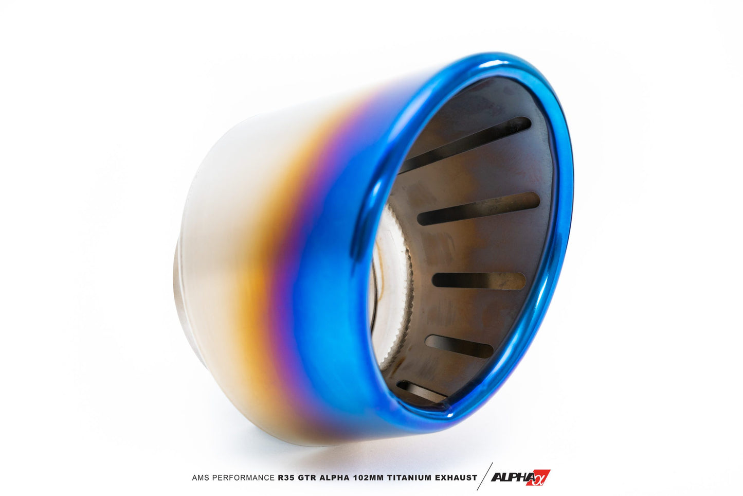 AMS Performance チタニウム 102mm キャットバックマフラーシステム｜2009-2020 日産 GT-R (ALP.07.05.0007-1)