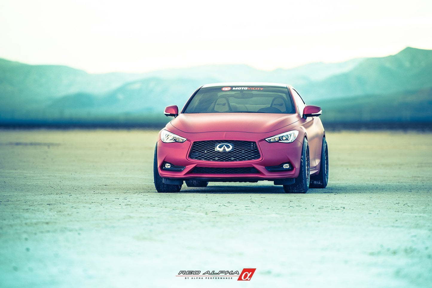 AMS Performance Red Alpha ヒートエクスチェンジャー | 2016-2024 Infiniti Q50/Q60 3.0T (ALP.28.02.0002-2)