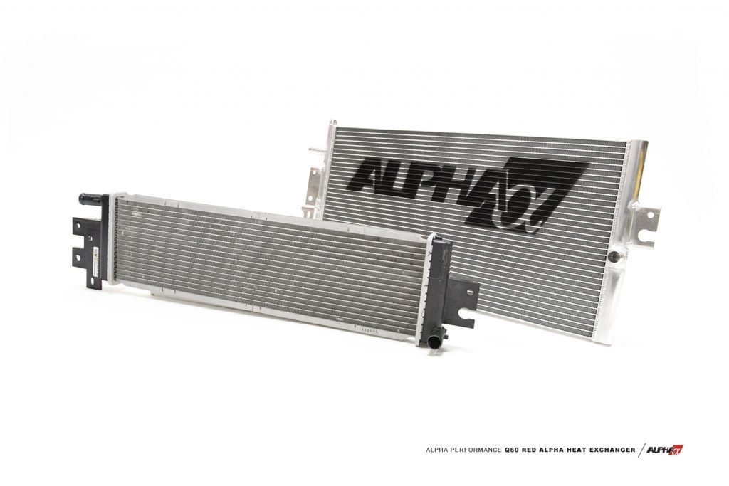AMS Performance Red Alpha ヒートエクスチェンジャー | 2016-2024 Infiniti Q50/Q60 3.0T (ALP.28.02.0002-2)