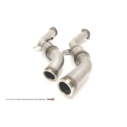 AMS Performance Red Alpha 3インチ フルダウンパイプキット｜2016-2024 Infiniti Q50/Q60 3.0TT & 2023年以降 Nissan Z 3.0TT (ALP.28.05.0002-2)