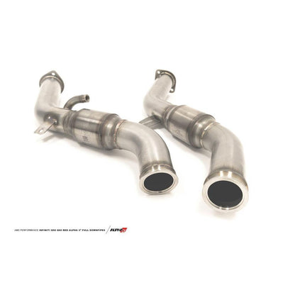AMS Performance Red Alpha 3インチ フルダウンパイプキット｜2016-2024 Infiniti Q50/Q60 3.0TT & 2023年以降 Nissan Z 3.0TT (ALP.28.05.0002-2)