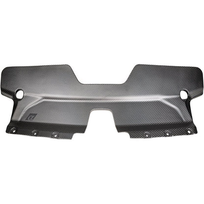 AMS Performance Red Alpha マットカーボン フロントダクト | 2016-2024 Infiniti Q50/Q60 3.0T (ALP.28.06.0002-1)