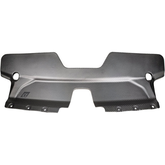 AMS Performance Red Alpha マットカーボン フロントダクト | 2016-2024 Infiniti Q50/Q60 3.0T (ALP.28.06.0002-1)