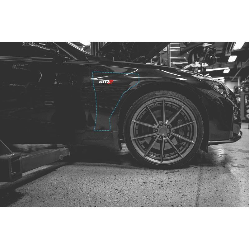 AMS Performance Red Alpha 補助インタークーラータンク | 2017-2022 Infiniti Q60 3.0TT (ALP.30.02.0001-1)