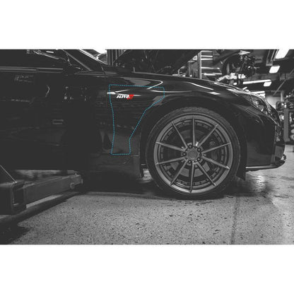 AMS Performance Red Alpha 補助インタークーラータンク | 2017-2022 Infiniti Q60 3.0TT (ALP.30.02.0001-1)