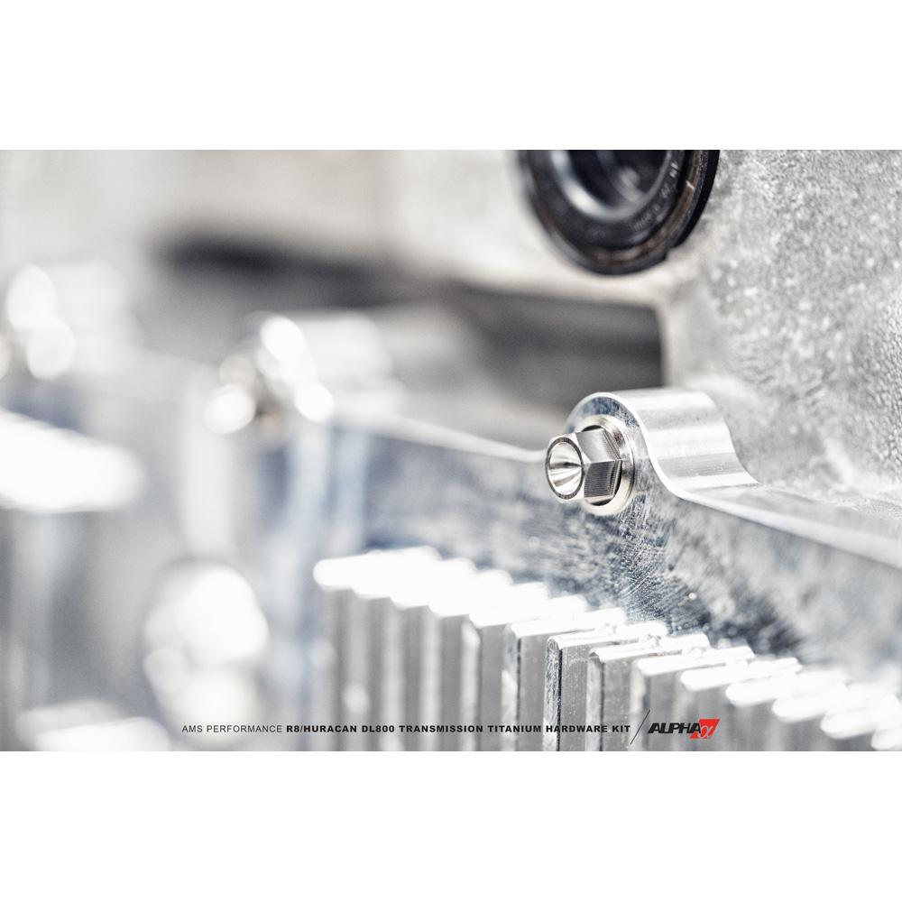 AMS Performance DL800 トランスミッション チタンハードウェアキット | 14-21 Audi R8 / 15-21 Lamborghini Huracan (ALP.37.03.0003-1)