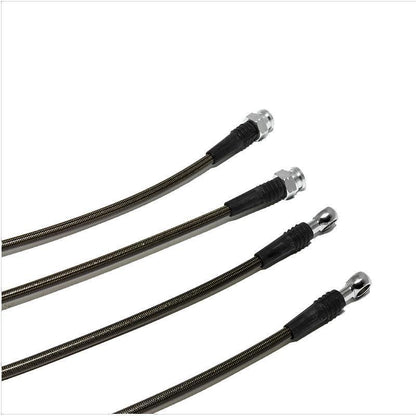 AMS Performance ステンレス製ブレーキラインキット | 2008-2015 三菱 エボリューションX (AMS.04.01.0004-1)