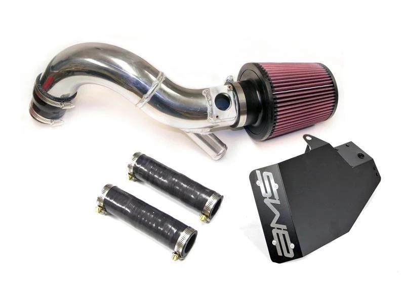 AMS Performance インテーク + ブリーザーバング - ポリッシュ仕上げ | 2008-2015 三菱 EVO X (AMS.04.08.0002-1)