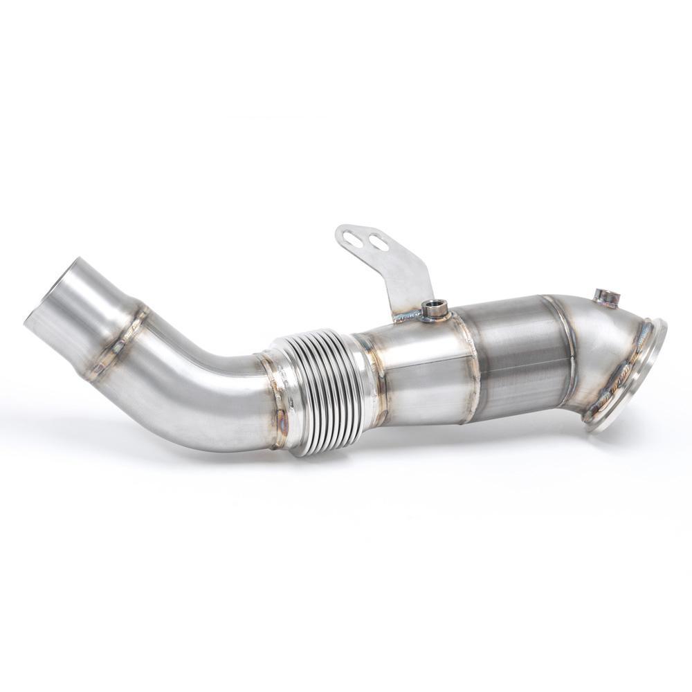 AMS Performance ダウンパイプ + ウルトラハイフロー GESI キャタリティックコンバーター | 2020-2026 Toyota Supra A90 3.0L (AMS.38.05.0001-2)