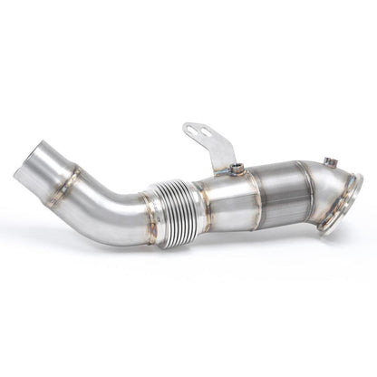 AMS Performance ダウンパイプ + ウルトラハイフロー GESI キャタリティックコンバーター | 2020-2026 Toyota Supra A90 3.0L (AMS.38.05.0001-2)