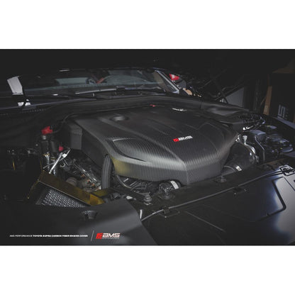 AMS Performance カーボンファイバー エンジンカバー | 2020-2021年式 Toyota GR Supra (AMS.38.06.0001-1)