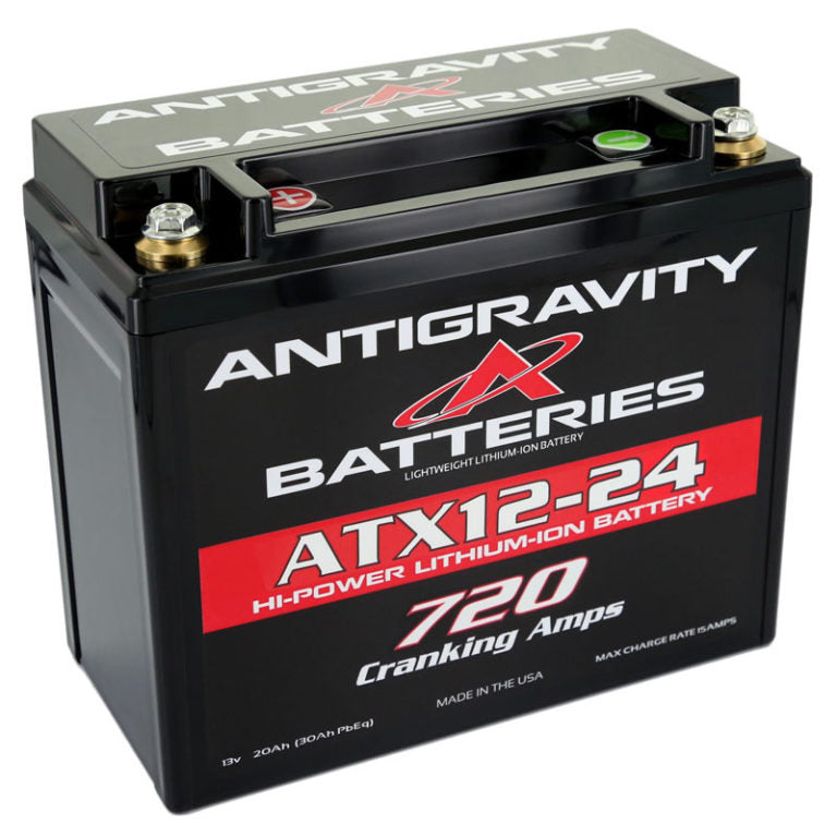 アンチグラビティ 2輪車/パワースポーツ用 YTX12-24互換 リチウムバッテリー (AG-YTX12-24)