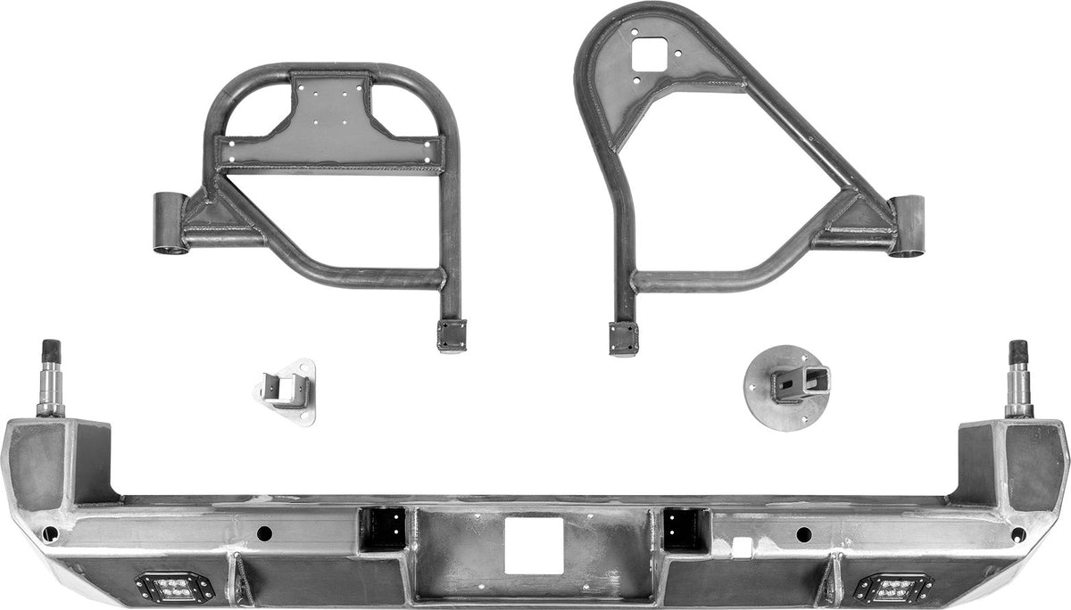 All-Pro Off-Road タコマ用 デュアルスイングアウト バンパー（2016-2023）
