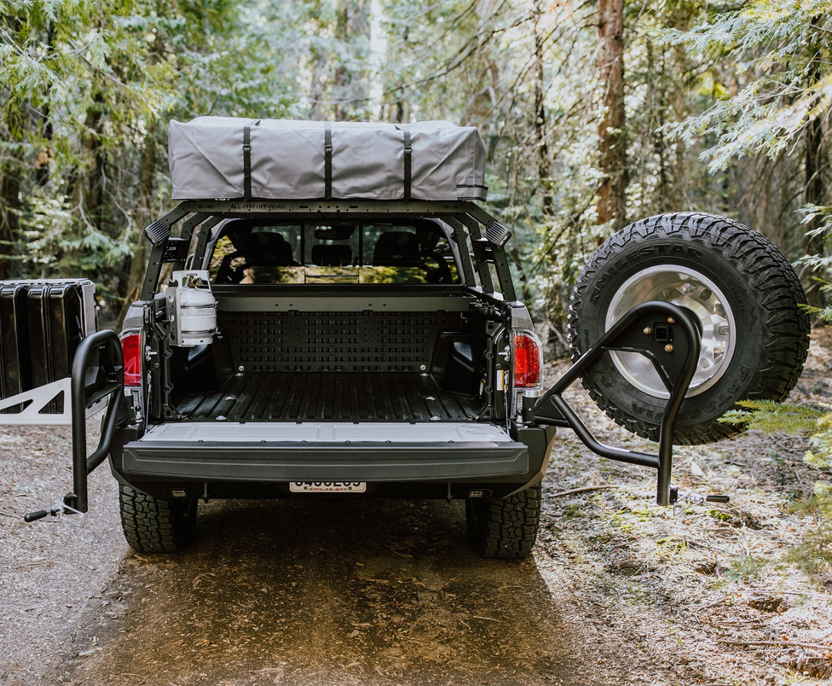 All-Pro Off-Road タコマ用 デュアルスイングアウト バンパー（2016-2023）