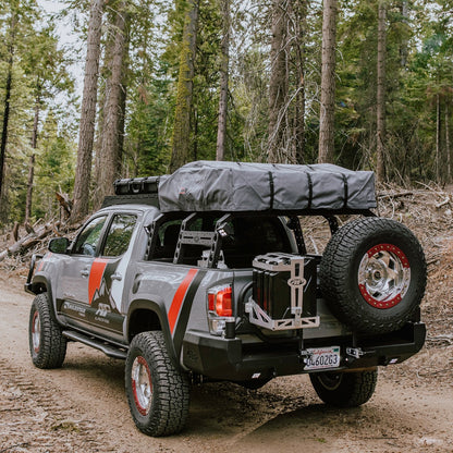 All-Pro Off-Road 2016年以降 タコマ用 デュアルスイングアウトバンパー サイドエクステンション