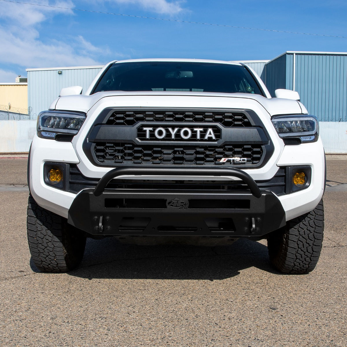 All-Pro Off-Road タコマ用 アルミ ロープロファイル フロントバンパー（2016年〜）